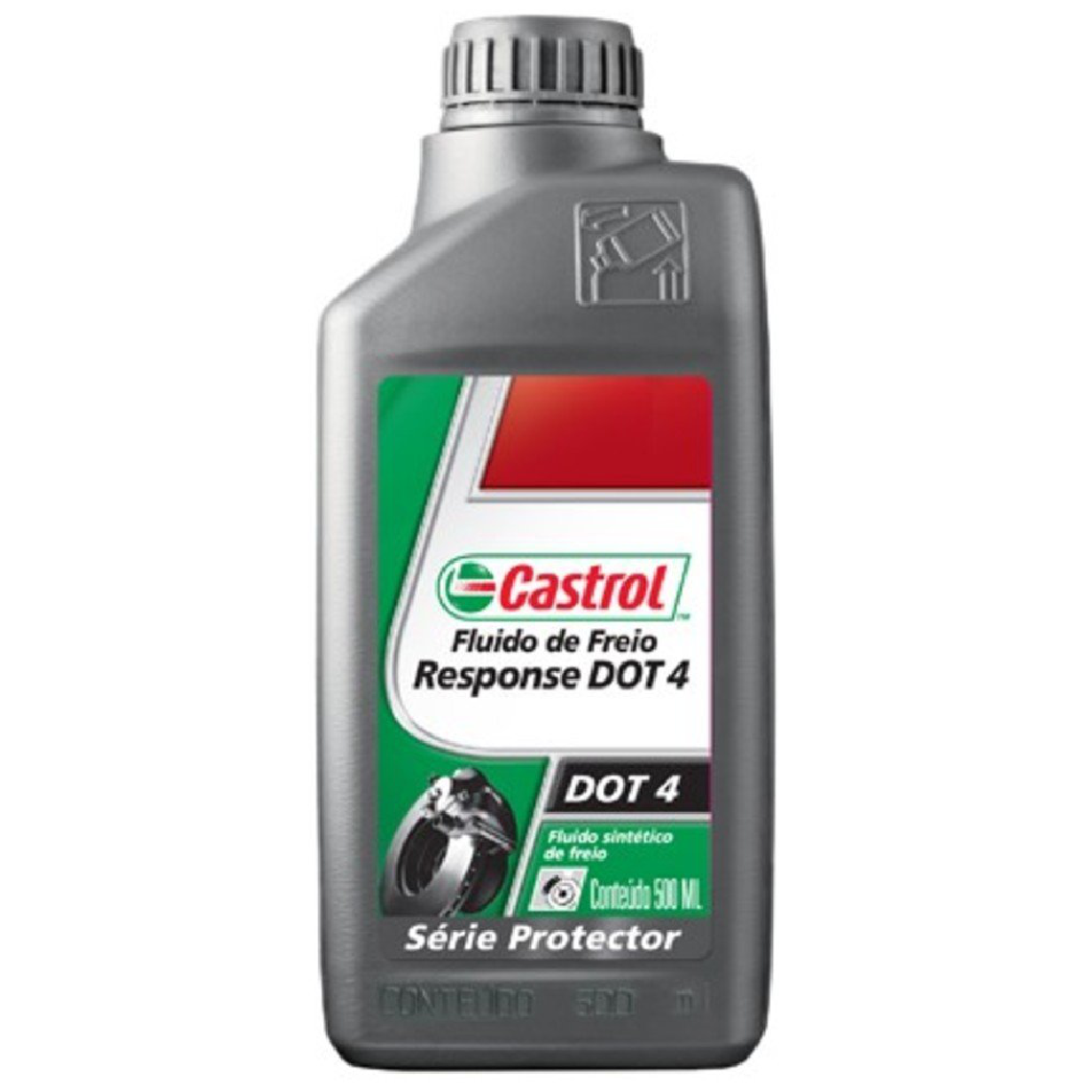Fluido de Freio DOT 4 Response 500mL - Castrol - 3834522 - (1)
