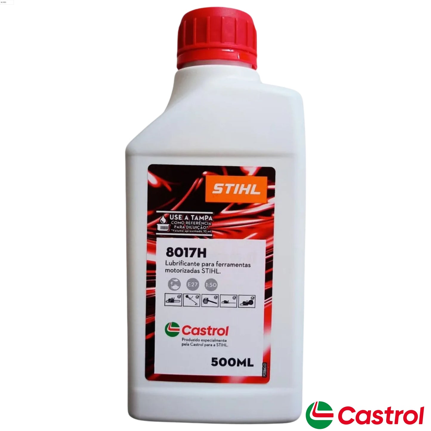 Óleo para Motosserras 2T Stihl 8017H 500mL - Castrol - 3413095 - (1)