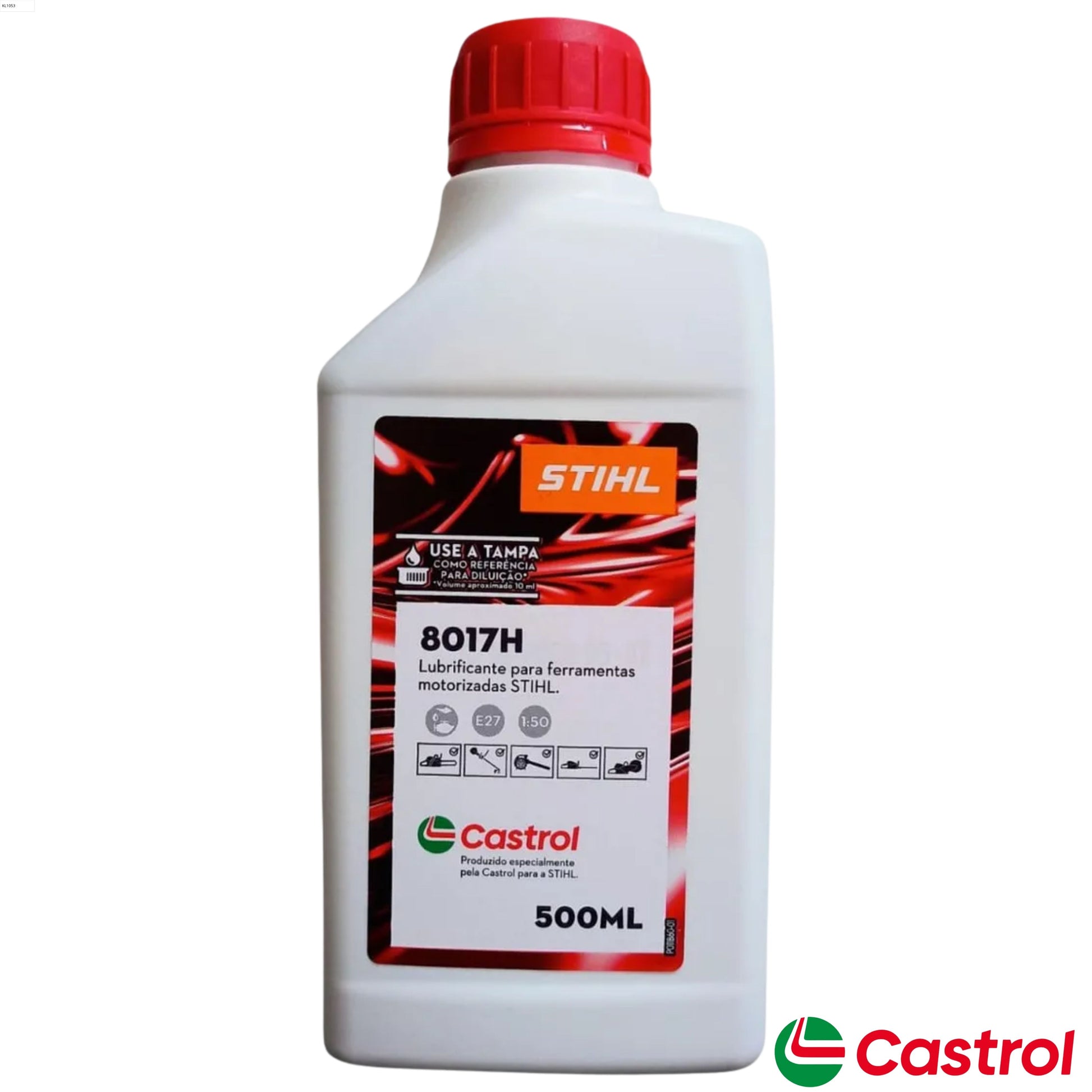 Óleo para Motosserras 2T Stihl 8017H 500mL - Castrol - 3413095 - (1)
