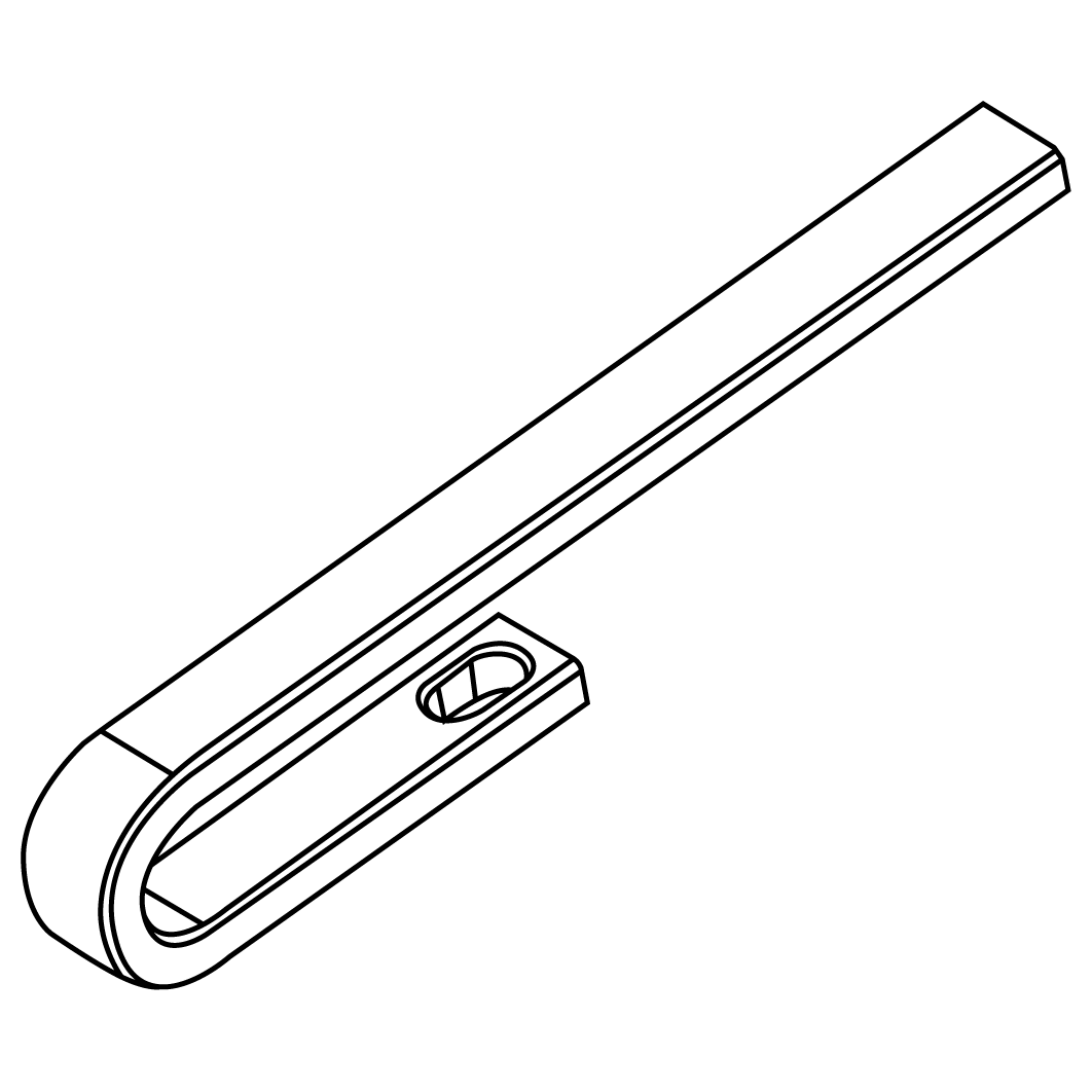 Palheta do Limpador de Parabrisa Dianteiro Universal 25" - Autoimpact - PU25 - (4)