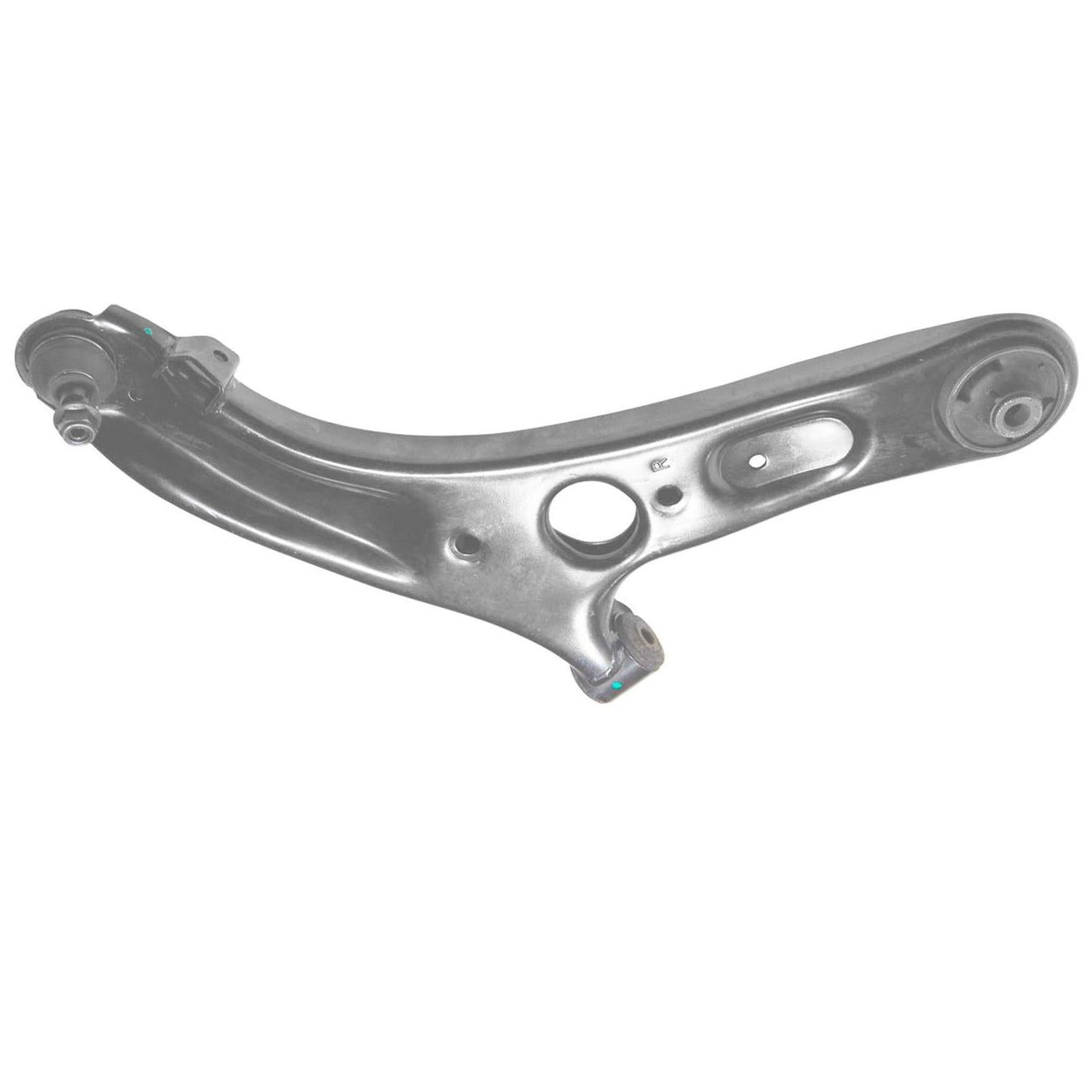 Bandeja Dianteira Lado Direito com Bucha e Pivô - Metalsystem - 08206DMS - (3)