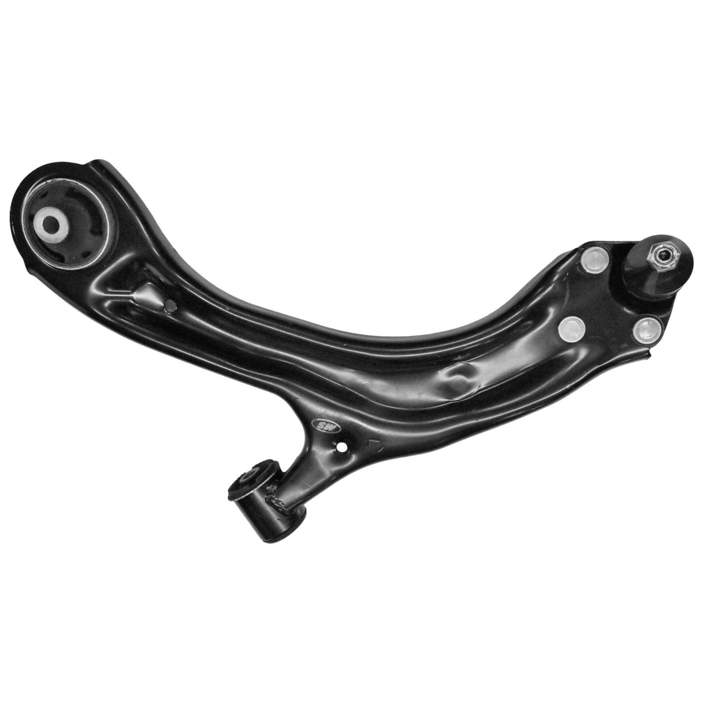 Bandeja Dianteira Lado Esquerdo com Bucha e Pivô - Metalsystem - 31557EMS - (3)