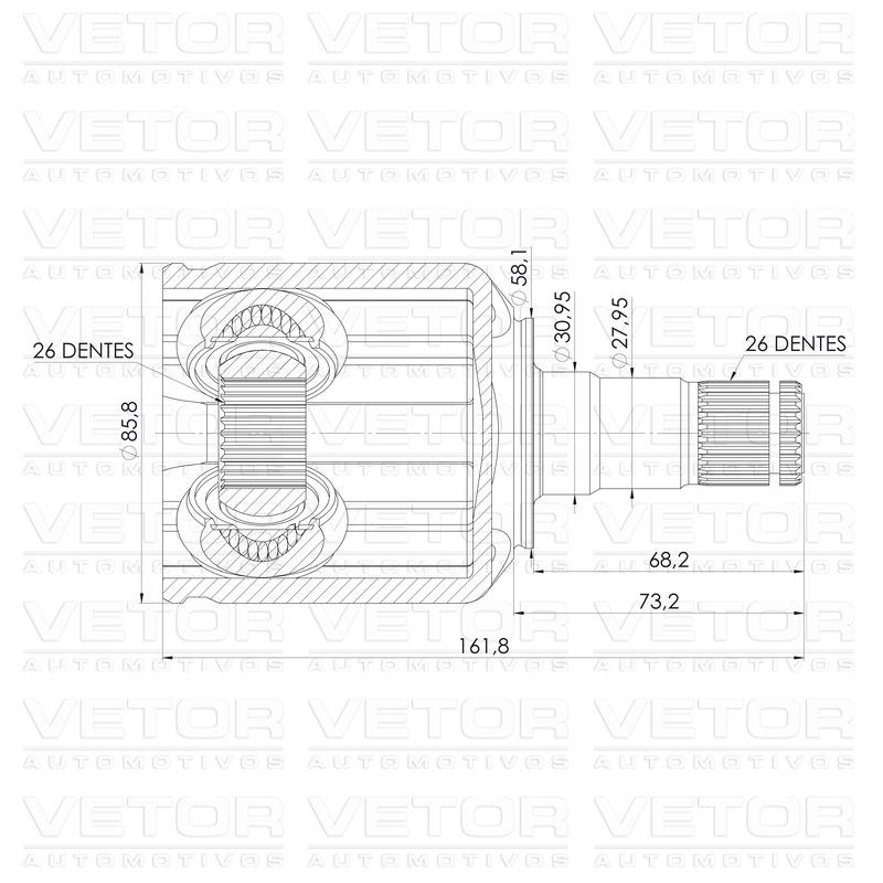 Tulipa Esquerda - Vetor - VT5995 - (4)