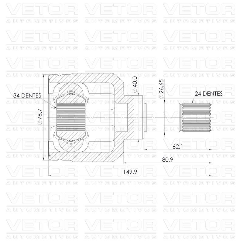 Tulipa Esquerda - Vetor - VT5988 - (4)