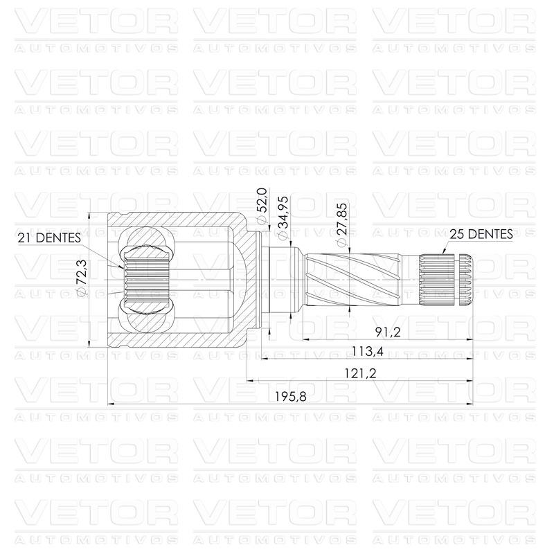 Tulipa Direita ou Esquerda - Vetor - VT5979 - (4)