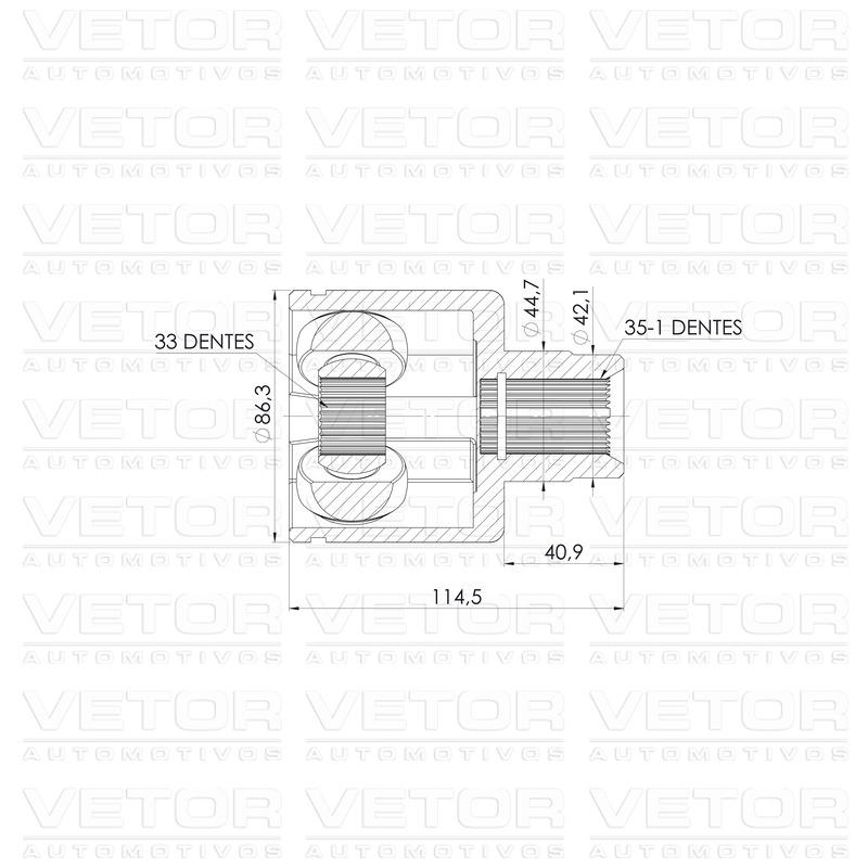 Tulipa Direita - Vetor - VT5841 - (4)