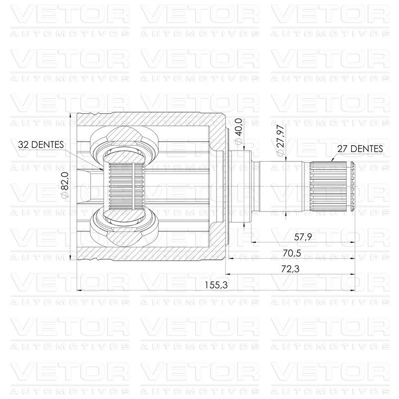 Tulipa Esquerda - Vetor - VT5976 - (4)
