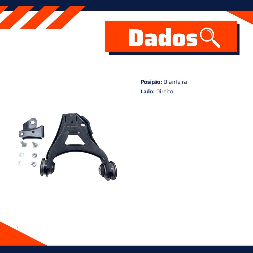 Bandeja Dianteira Direita para Renault CLIO e Symbol - IMA - ALB-6007D - (8)