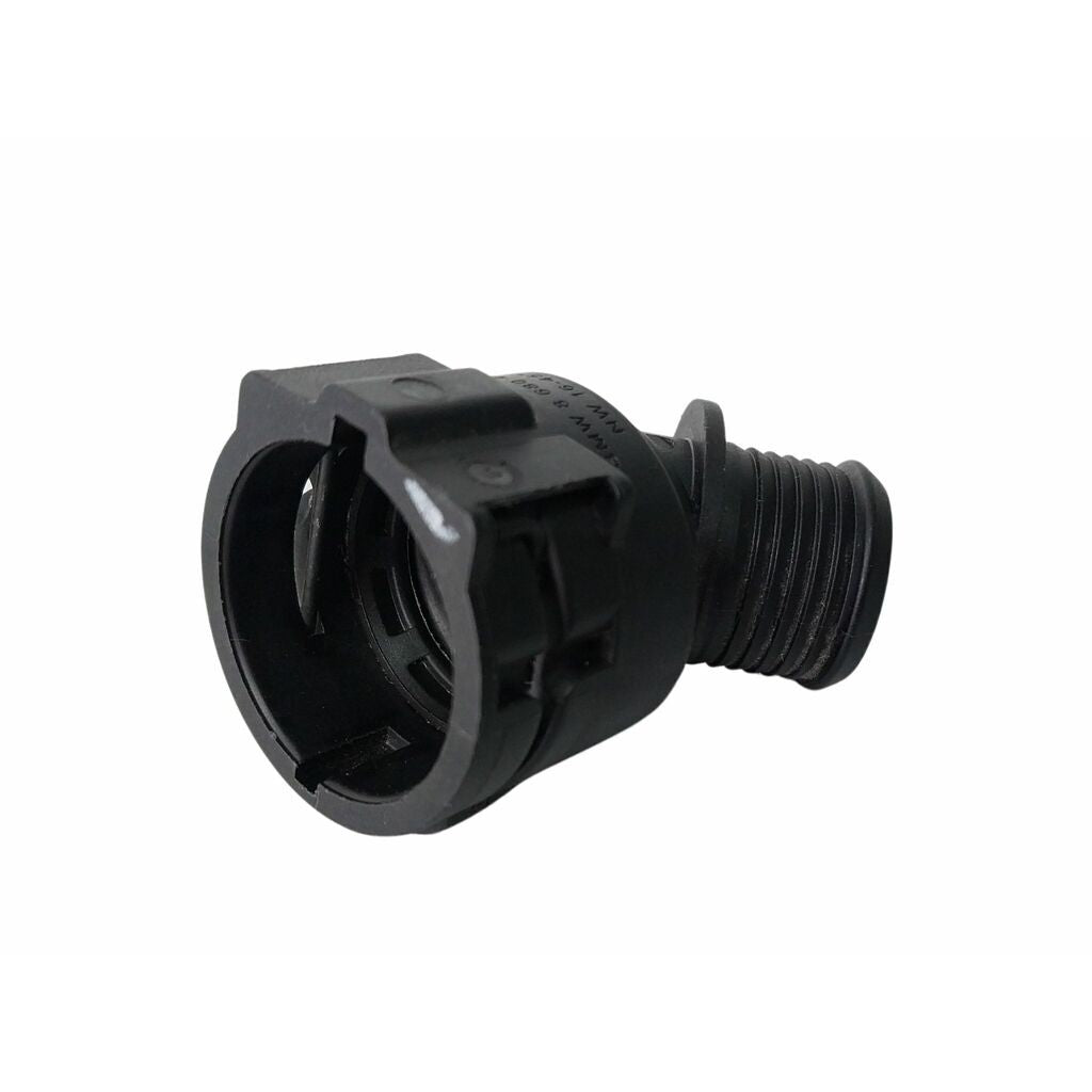 Flange da Mangueira Superior do Radiador (Conector 45°) - MG Mangueiras - MG1697 - (1)