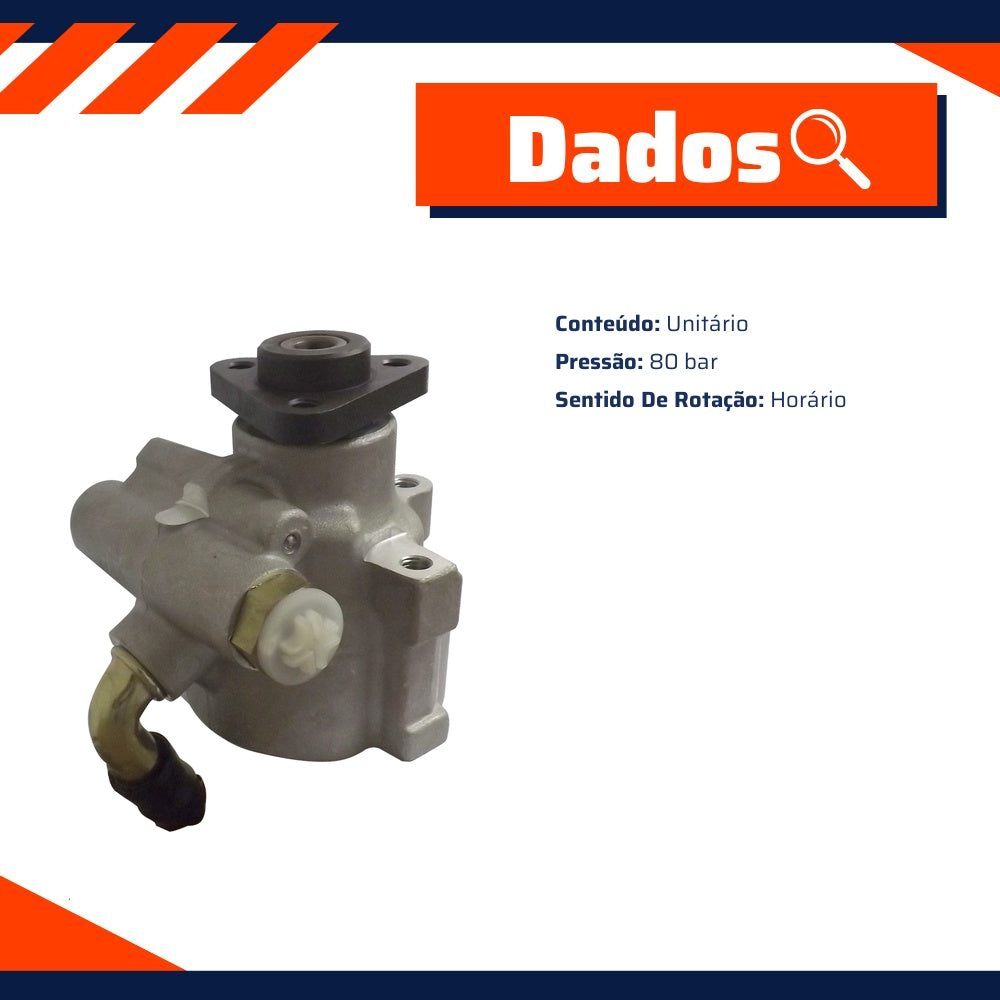 Bomba de Direção Hidráulica 80 bar - Ampri - 94107 - (3)