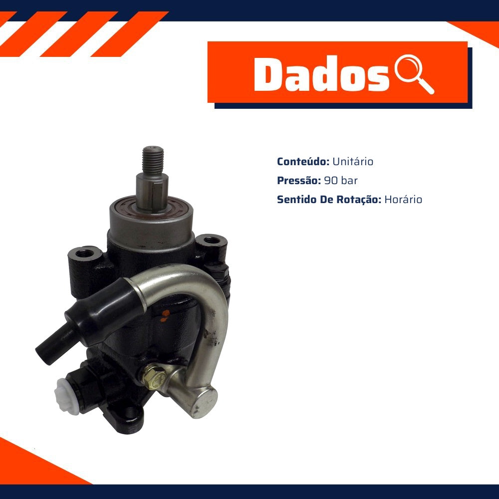 Bomba de Direção Hidráulica 90 Bar para Toyota Hilux - Ampri - 97010 - (8)