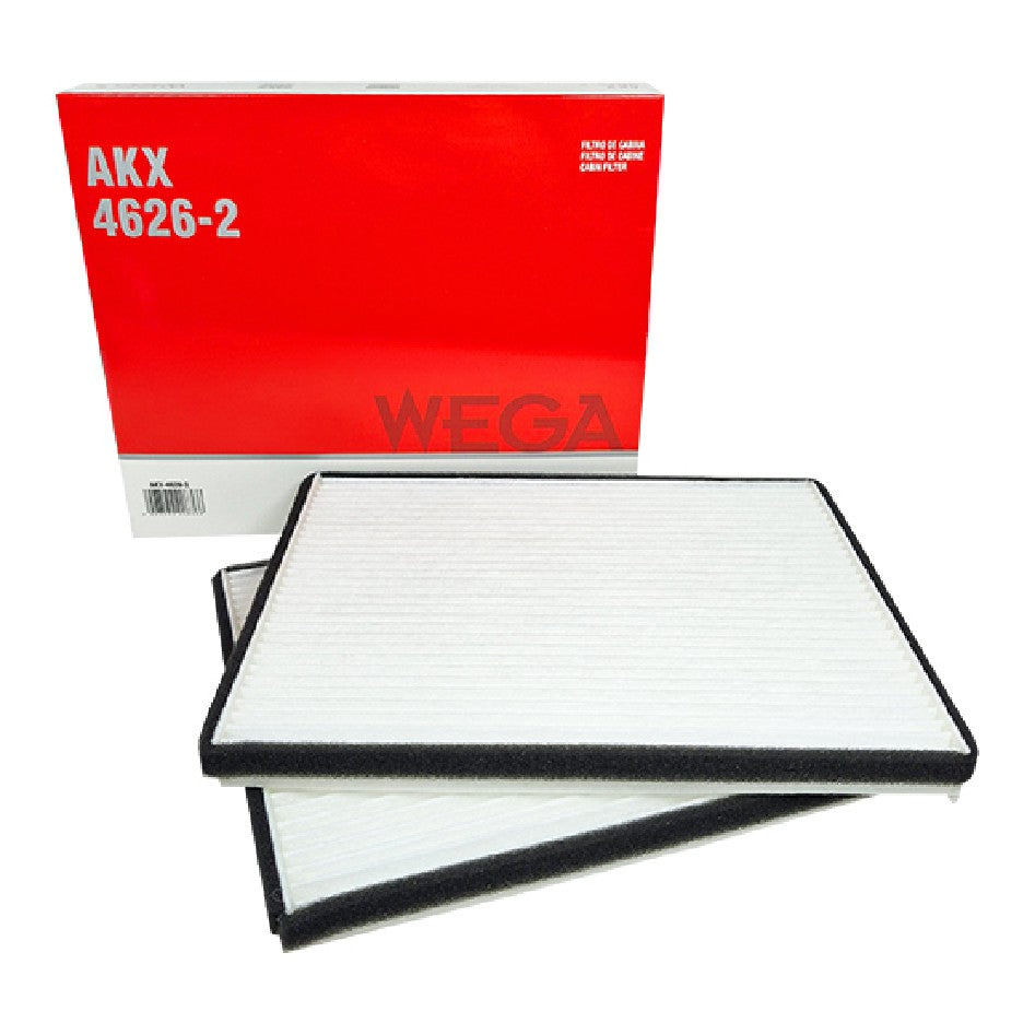 FIltro de Ar Condicionado Cabine para JCB 3CX 4T e 4CX - Wega - AKX-4626-2 - (1)