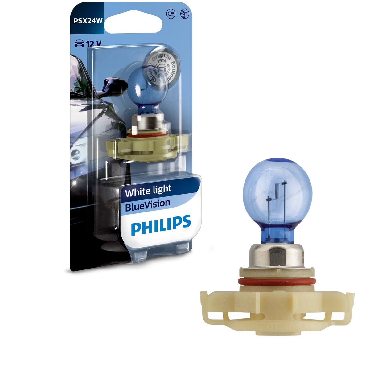 Lâmpada do Farol PSX24W 12V BLUE VISION 3700K - Philips - 12276BVB1 - (1)
