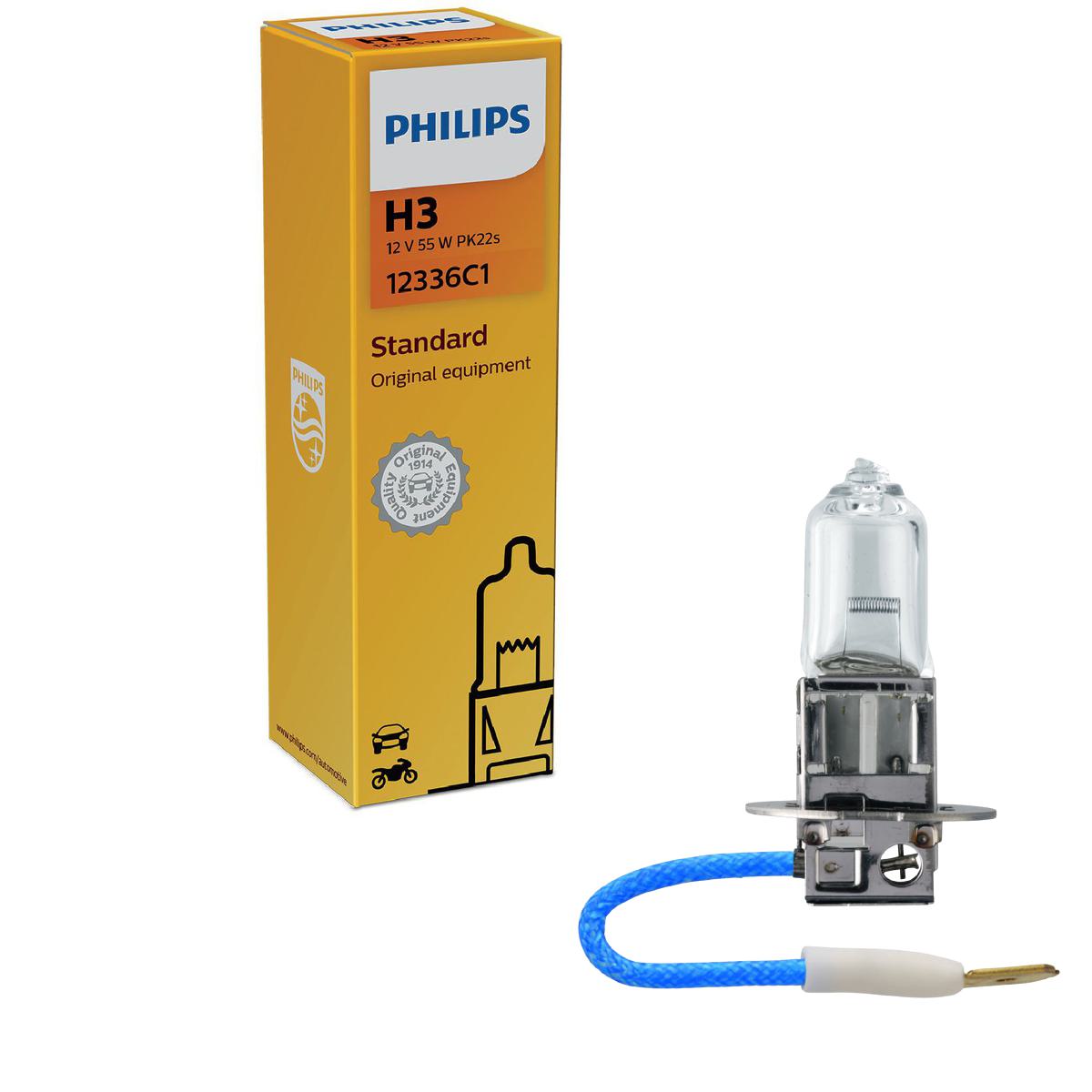 Lâmpada do Farol H3 12V - Philips - 12336C1 - (1)