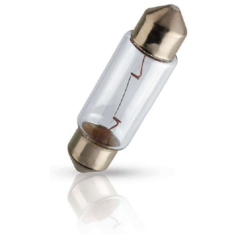 Lâmpada Freio/Lanterna Torpedo 38mm 10W 12V - Philips - 12854 - (1)