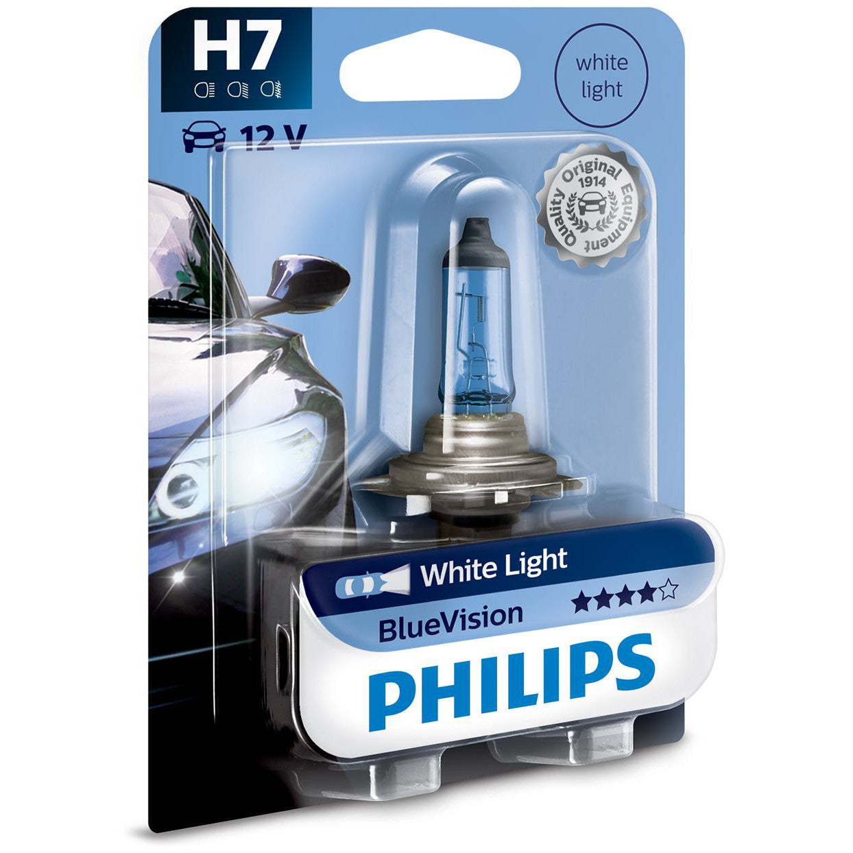 Lâmpada do Farol H7 12V BLUE VISION - Philips - 12972BVB1 - (4)