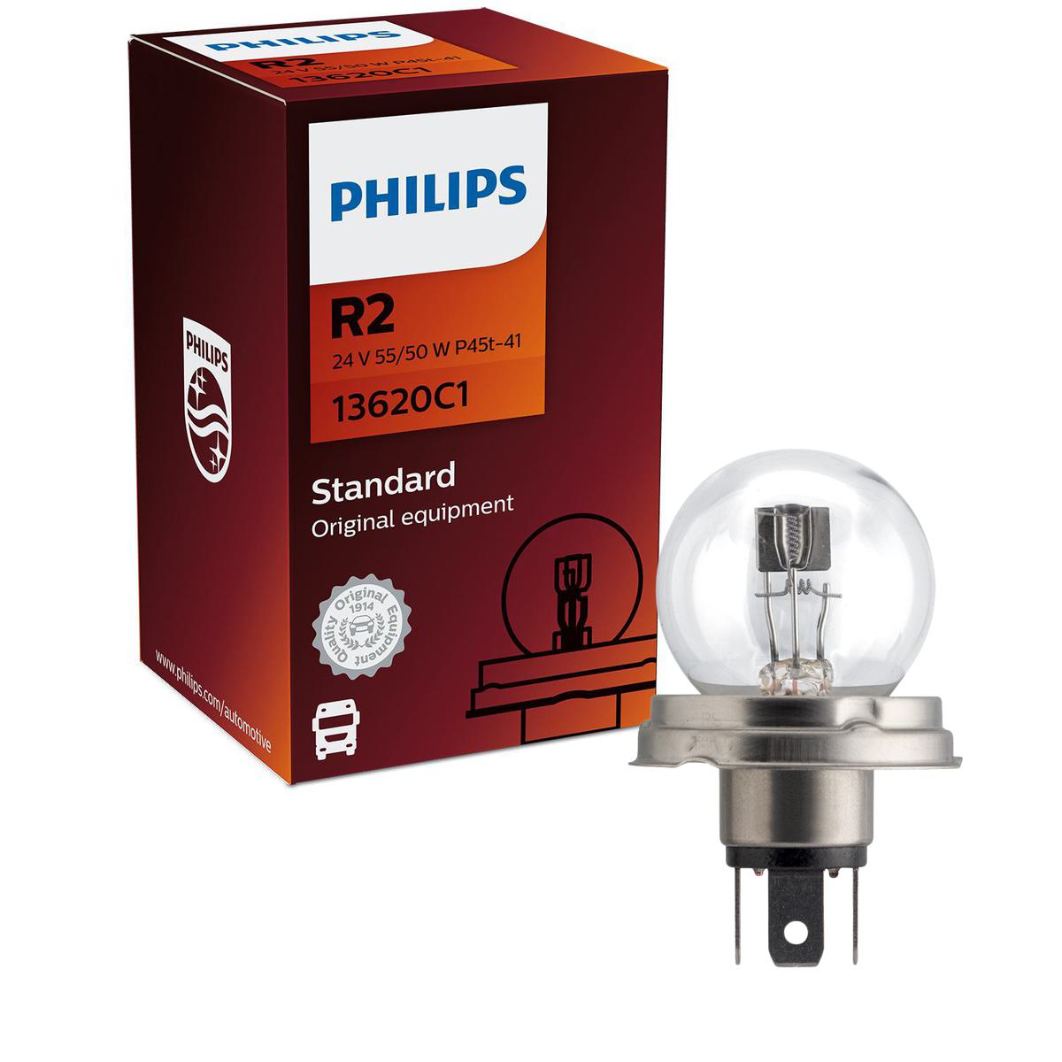 Lâmpada do Farol R2 24V - Philips - 13620C1 - (1)