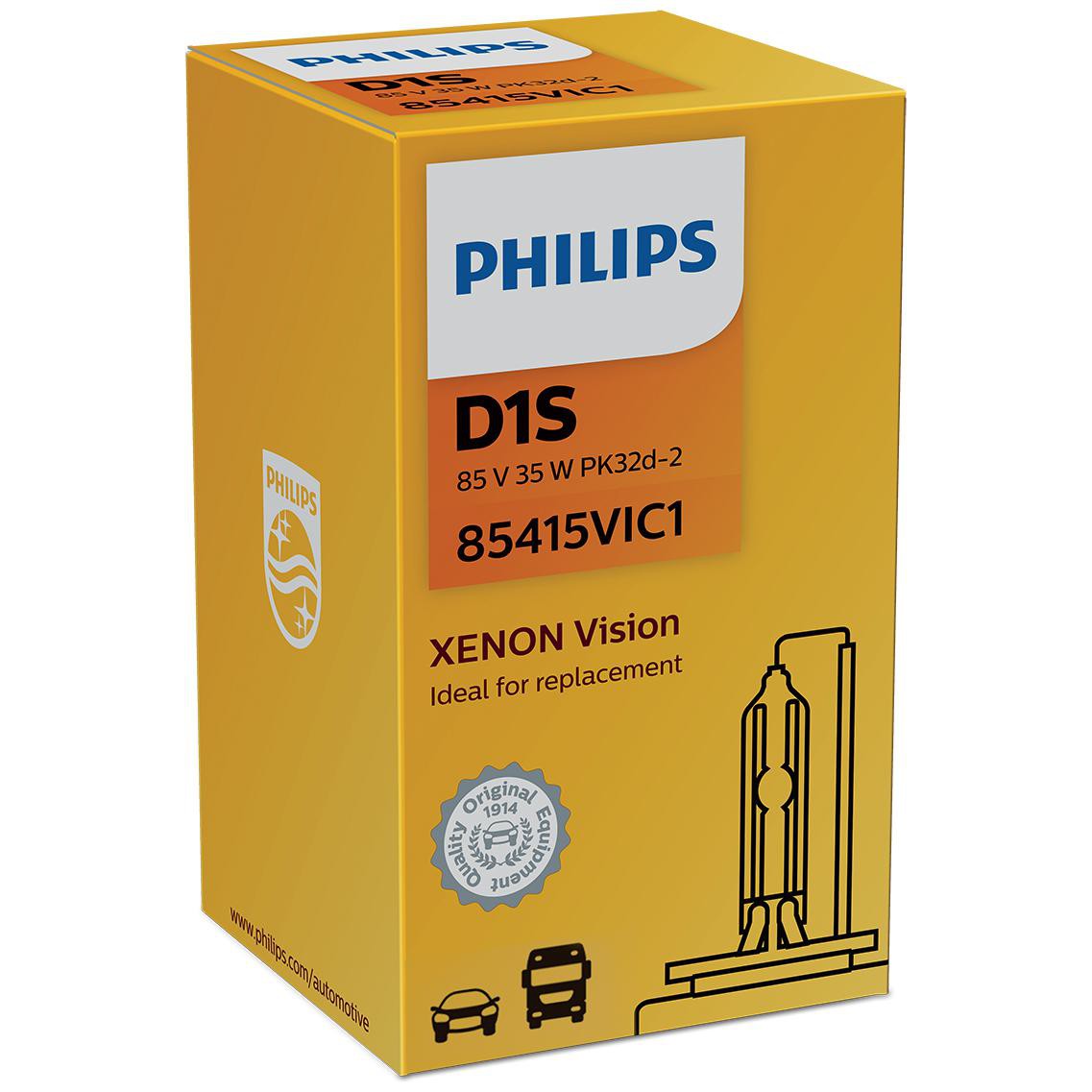 Lâmpada do Farol Xenon D1S 35W - Philips - 85415VIC1 - (4)