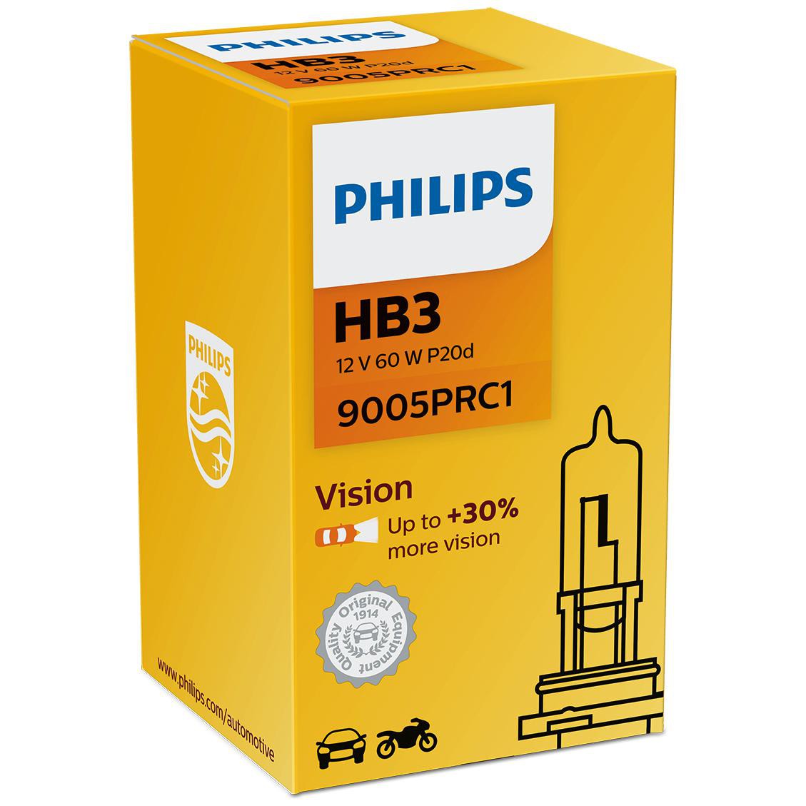 Lâmpada do Farol HB3 12V - Philips - 9005PRC1 - (4)