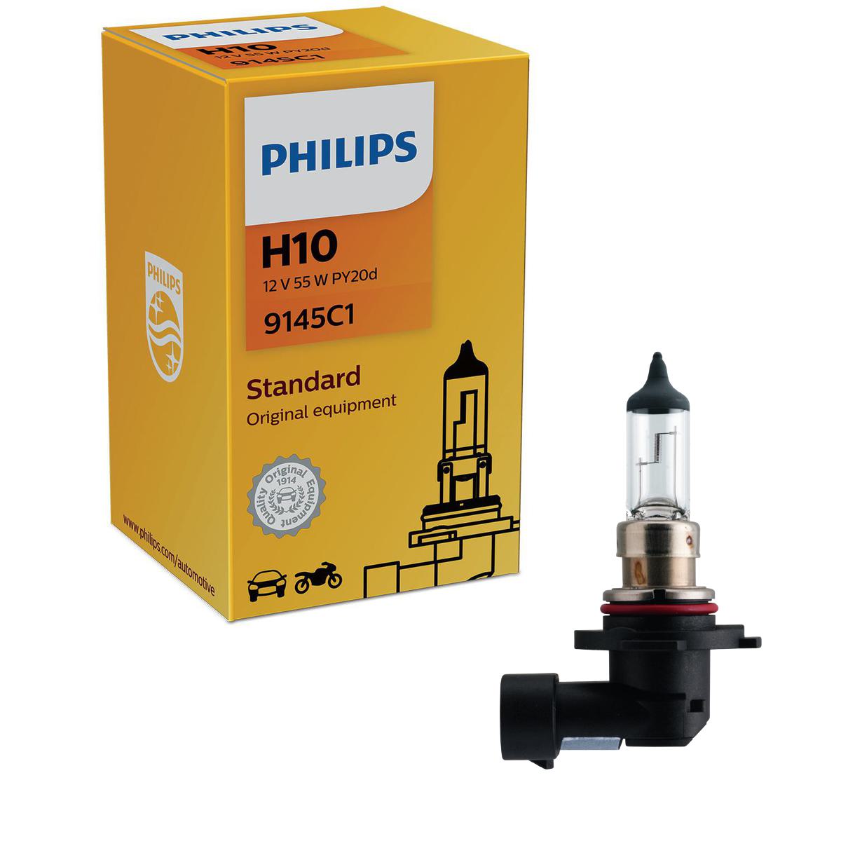Lâmpada do Farol H10 12V - Philips - 9145C1 - (1)