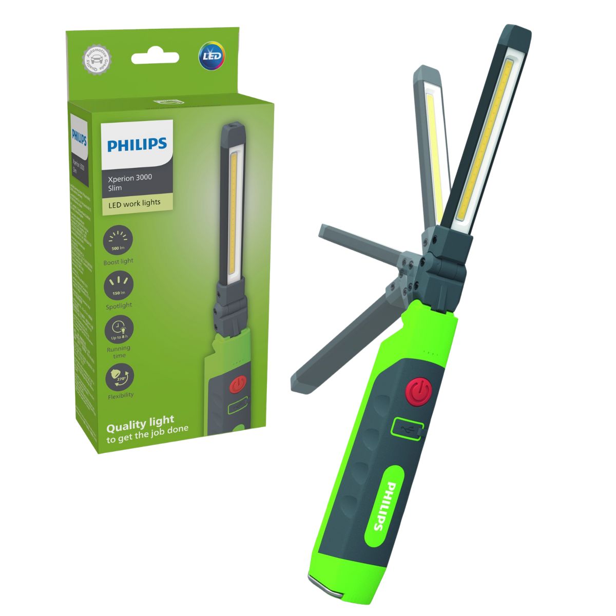 Lanterna Profissional LED Xperion3000 SLIM - Philips - X30SLIMX1 - (1)