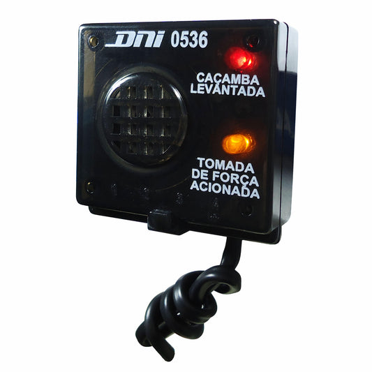 Alarme de Caçamba Levantada 12V 24V com Sinalizador - DNI - 0536 - (1)
