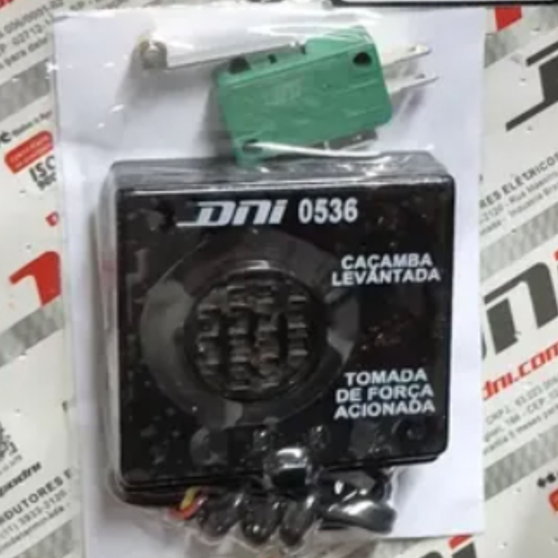 Alarme de Caçamba Levantada 12V 24V com Sinalizador - DNI - 0536 - (5)