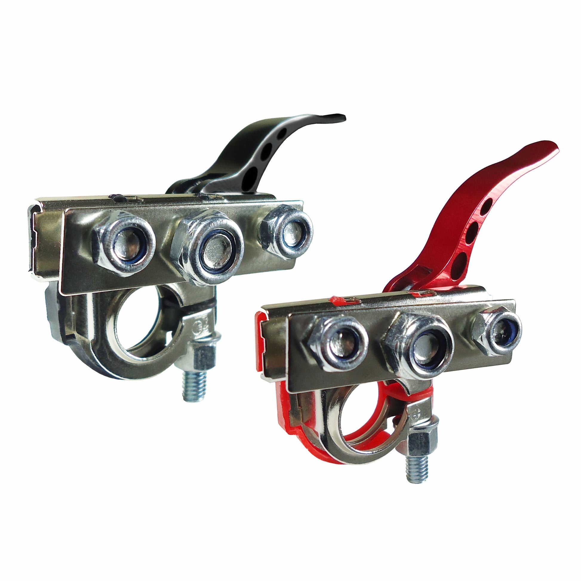 Par Terminal de Bateria Sapão 3 Vias Polarizado Engate Rápido - DNI - 7569 - (2)