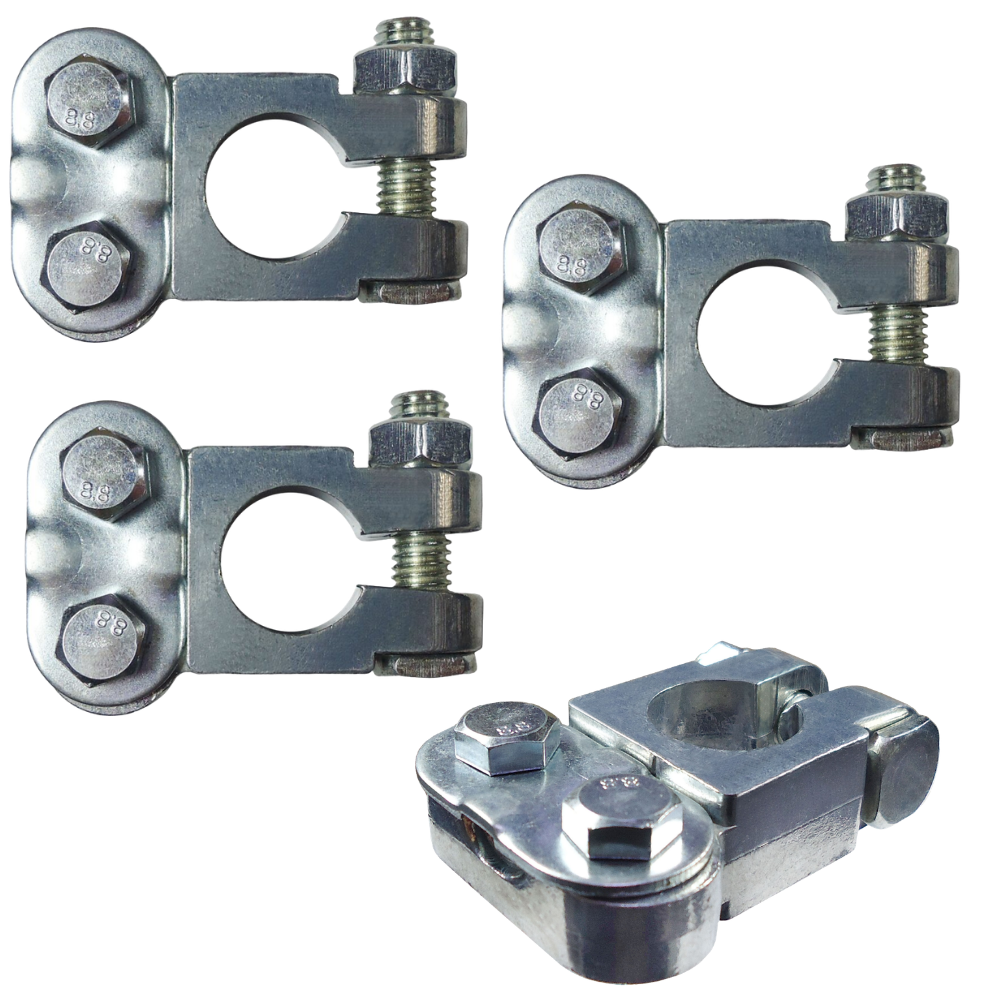 Jogo 4 Terminais de Bateria Sapão Reforçado para Cabos até 120mm² - DNI - 7575PC - (1)
