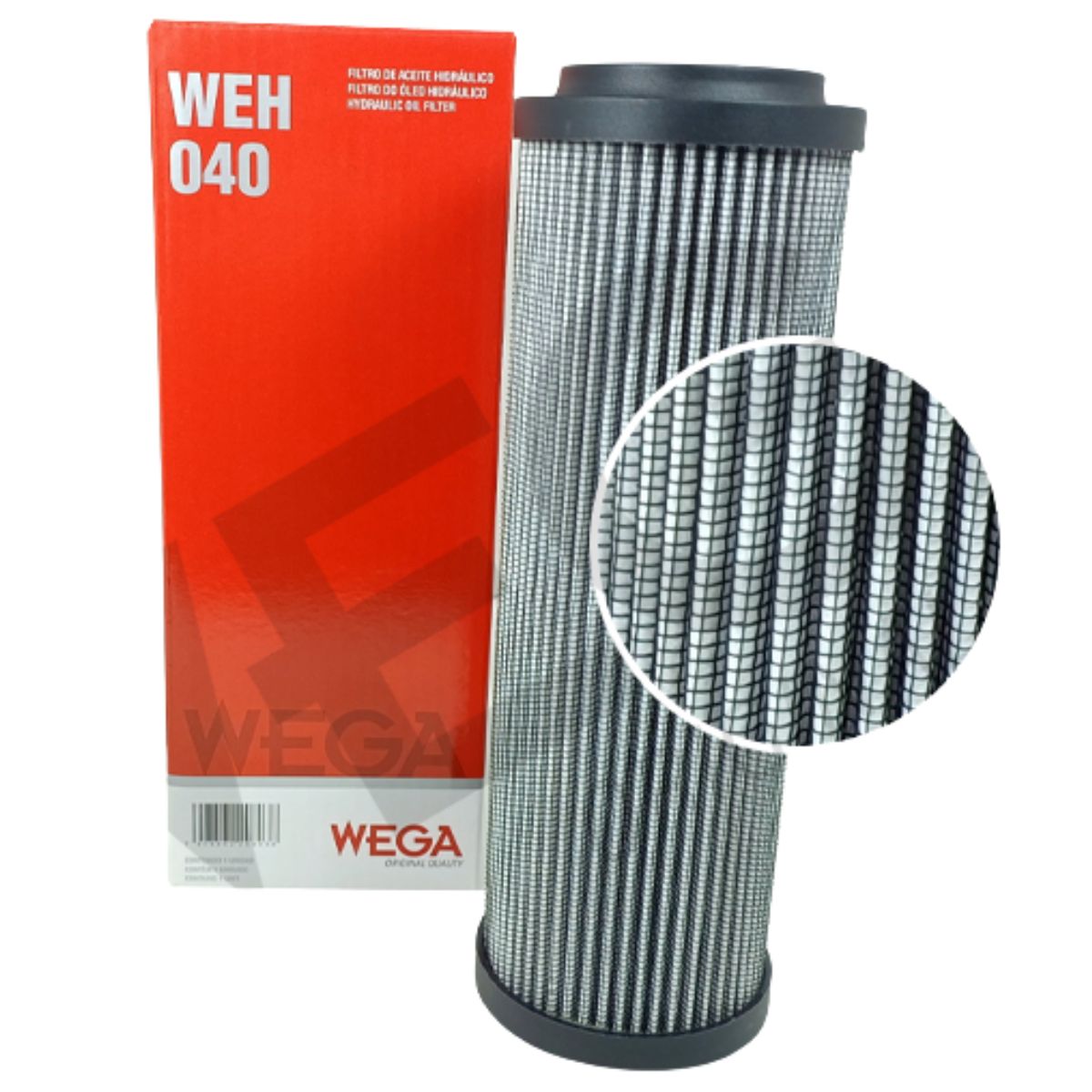 Filtro de óleo hidráulico - Wega - WEH-040 - (4)