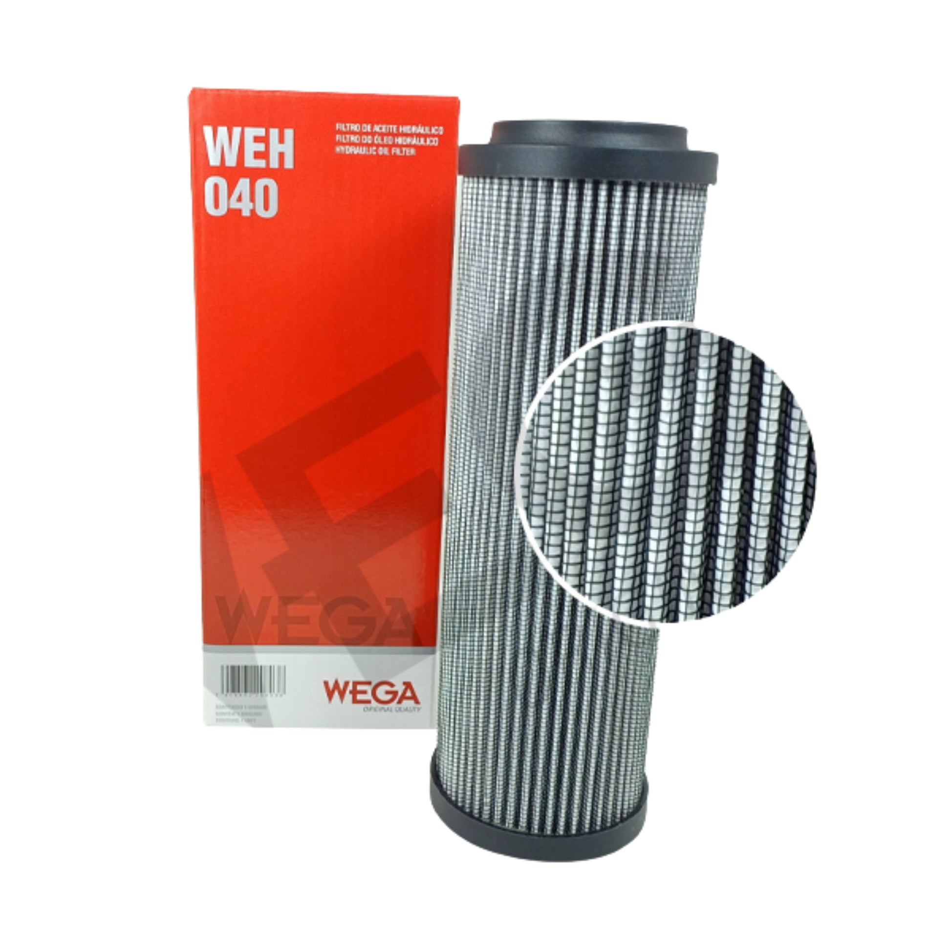 Filtro de óleo hidráulico - Wega - WEH-040 - (1)