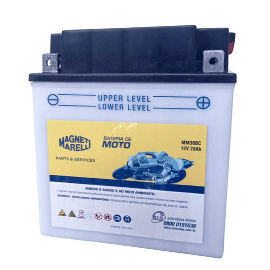 Bateria Convencionais Sistema Elétrico - Magneti Marelli - MM30BC - (1)