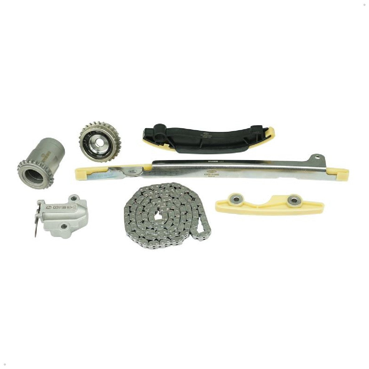 Kit Corrente e Acessórios 1 Corrente, 2 Engrenagens, 3 Guias, 1 Tensor - Magneti Marelli - KDC01015MM - (1)