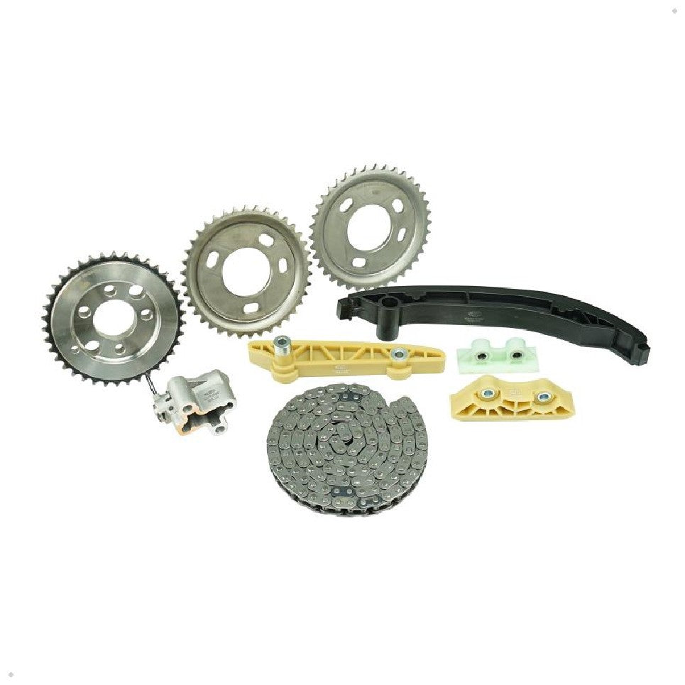 Kit Corrente e Acessórios 1 Corrente, 3 Engrenagens, 4 Guias, 1 Tensor para Ford Ranger e Transit - Magneti Marelli - KDC01046MM - (1)