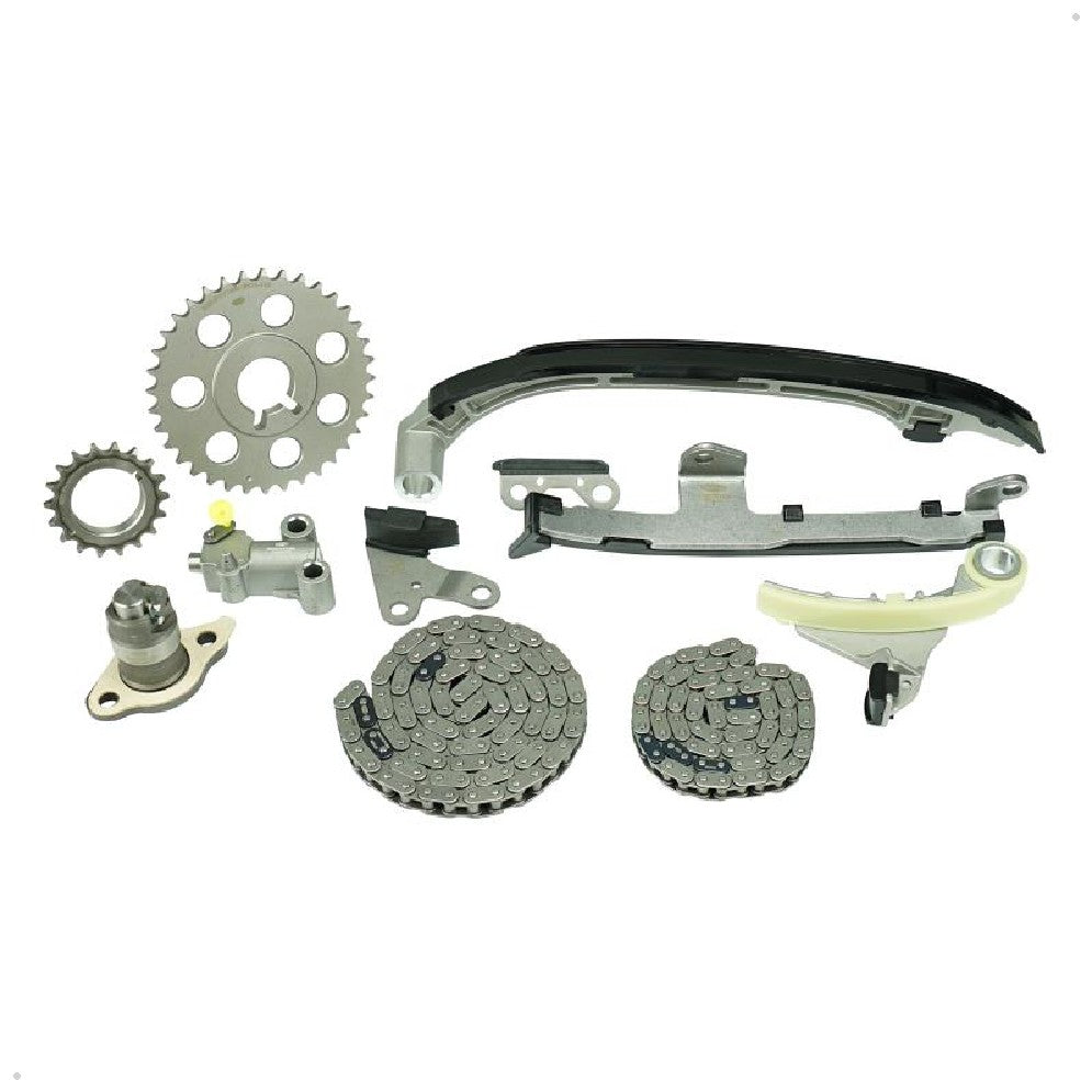 Kit Corrente e Acessórios 2 Correntes, 2 Engrenagens, 5 Guias, 2 Tensores para Toyota Hilux - Magneti Marelli - KDC01071MM - (1)