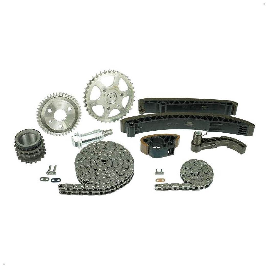 Kit Corrente e Acessórios 2 Correntes, 3 Engrenagens, 4 Guias, 1 Tensor - Magneti Marelli - KDC01038MM - (1)