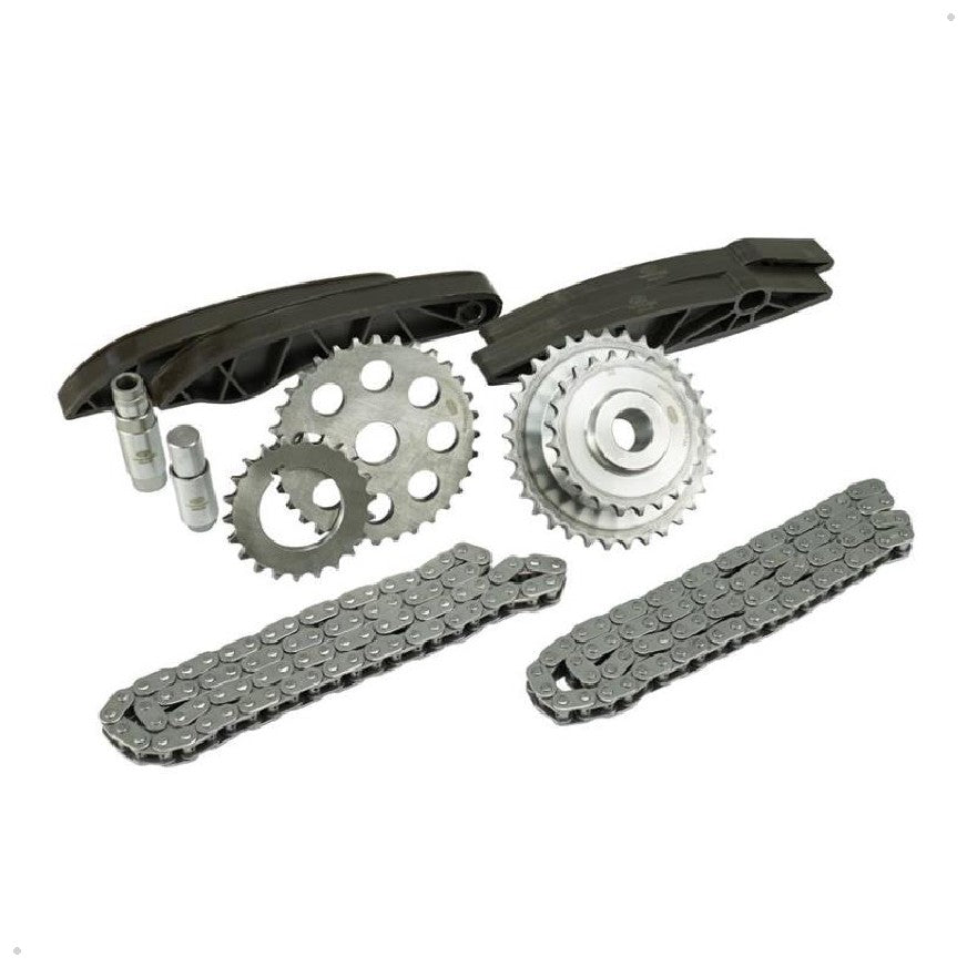Kit Corrente e Acessórios 2 Correntes, 3 Engrenagens, 4 Guias, 2 Tensores para Troller T4 - Magneti Marelli - KDC01012MM - (1)