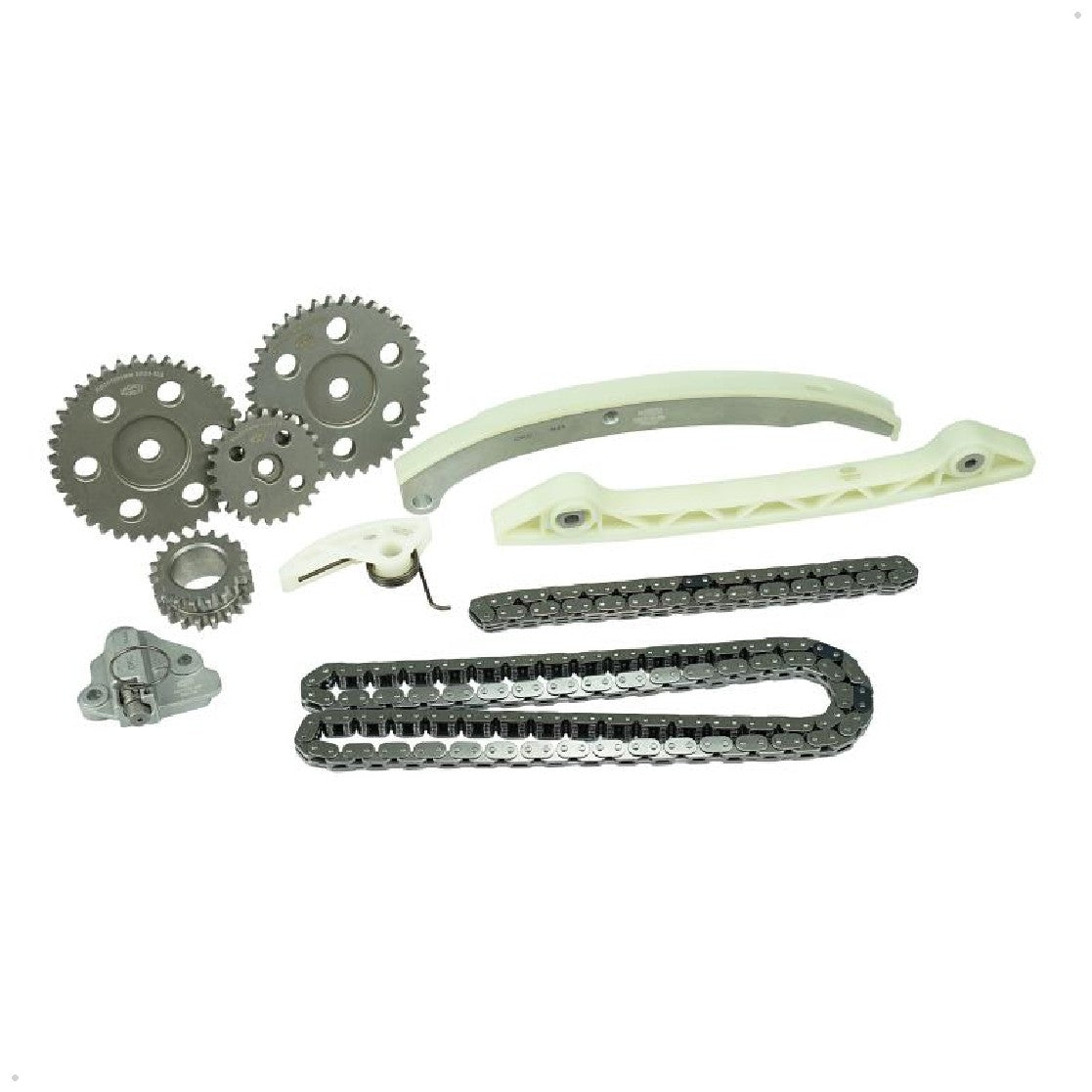 Kit Corrente e Acessórios 2 Correntes, 4 Engrenagens, 3 Guias, 1 Tensor para Ford Focus e Mondeo - Magneti Marelli - KDC01051MM - (1)