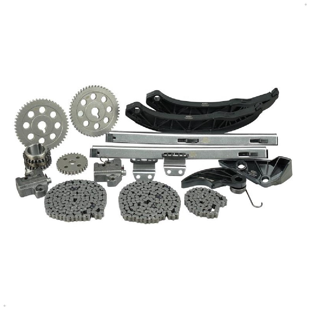 Kit Corrente e Acessórios 3 Correntes, 4 Engrenagens, 8 Guias, 2 Tensores para Hyundai Azera - Magneti Marelli - KDC01066MM - (1)