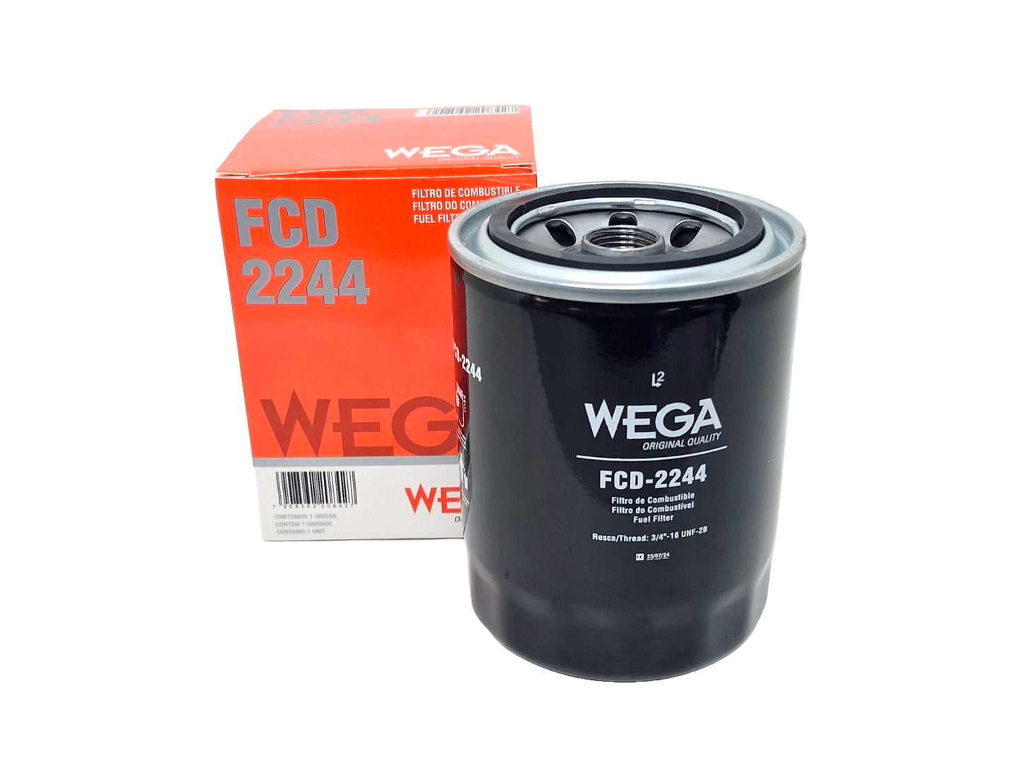 Filtro de Combustível Blindado - Wega - FCD-2244 - (1)