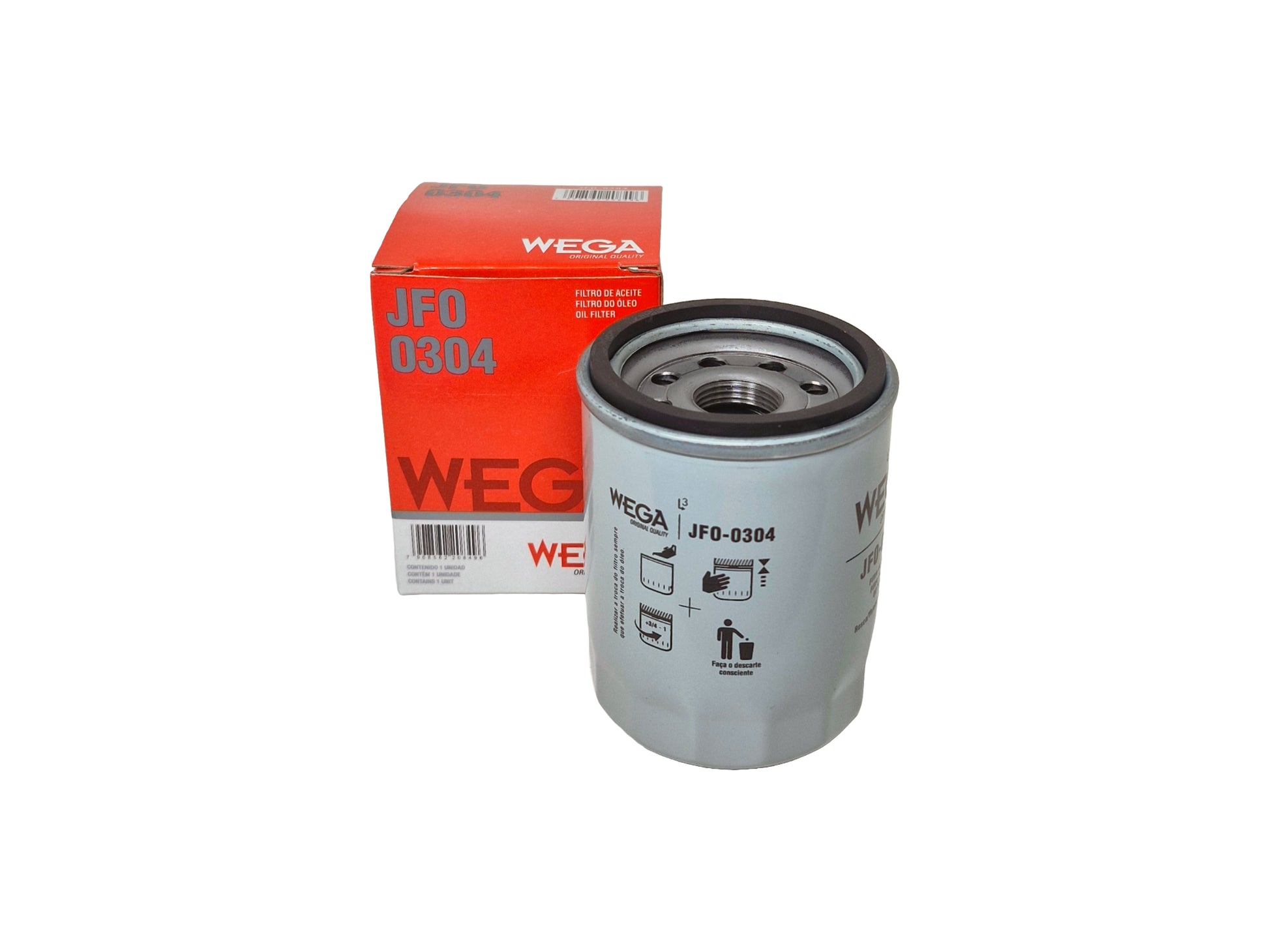 Filtro de Óleo Hidráulico Blindado - Wega - JFO-0304 - (3)