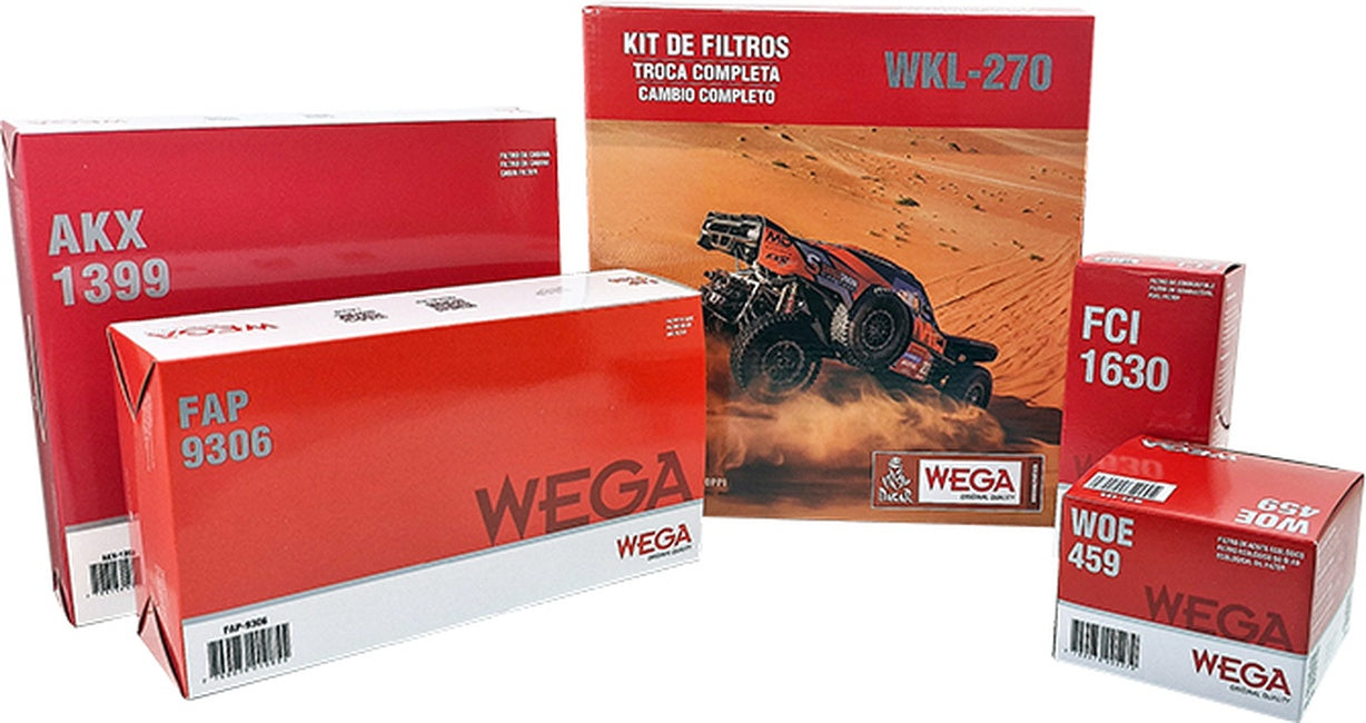 Kit de Filtros Captur Duster/ Oroch 1.3 Turbo - Wega - Wkl-270 - (1)