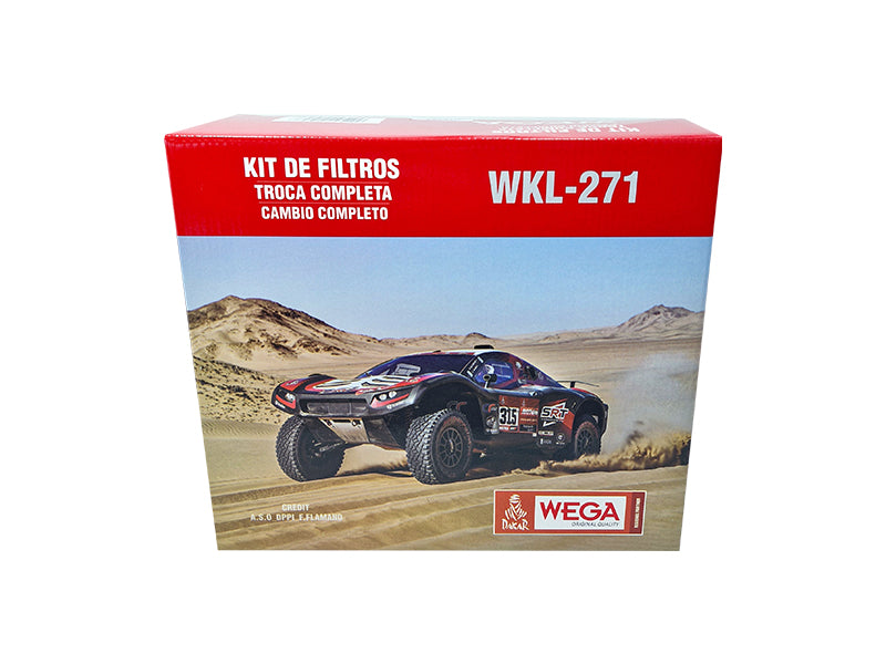Kit de Filtros Kardian 1.0 12V - Wega - Wkl-271 - (2)