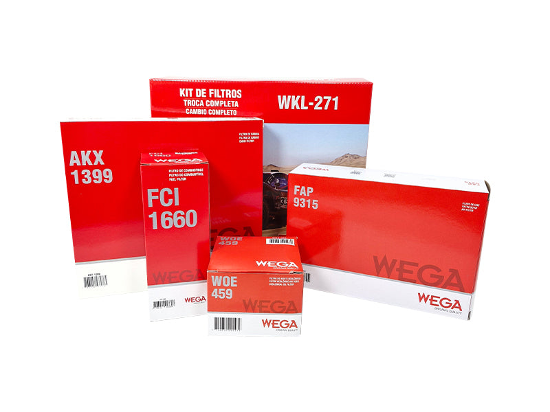 Kit de Filtros Kardian 1.0 12V - Wega - Wkl-271 - (1)