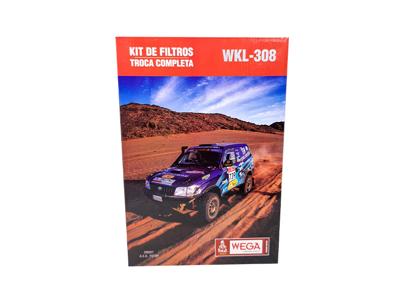 Kit de Filtros Gol Voyage Saveiro Polo 1.6 8V - Wega - Wkl-308 - (2)