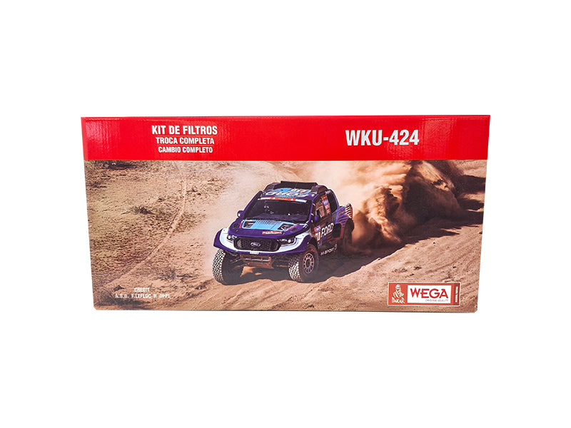 Kit  Filtro de Ar, Combustível, Óleo e Cabine - Wega - WKU-424 - (1)
