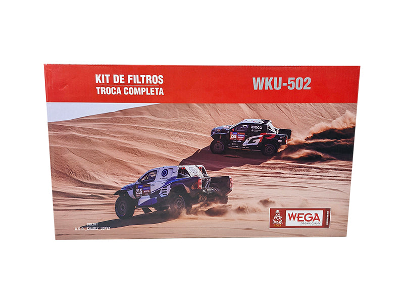 Kit  Filtro de Ar, Combustível, Óleo e Cabine - Wega - WKU-502 - (1)