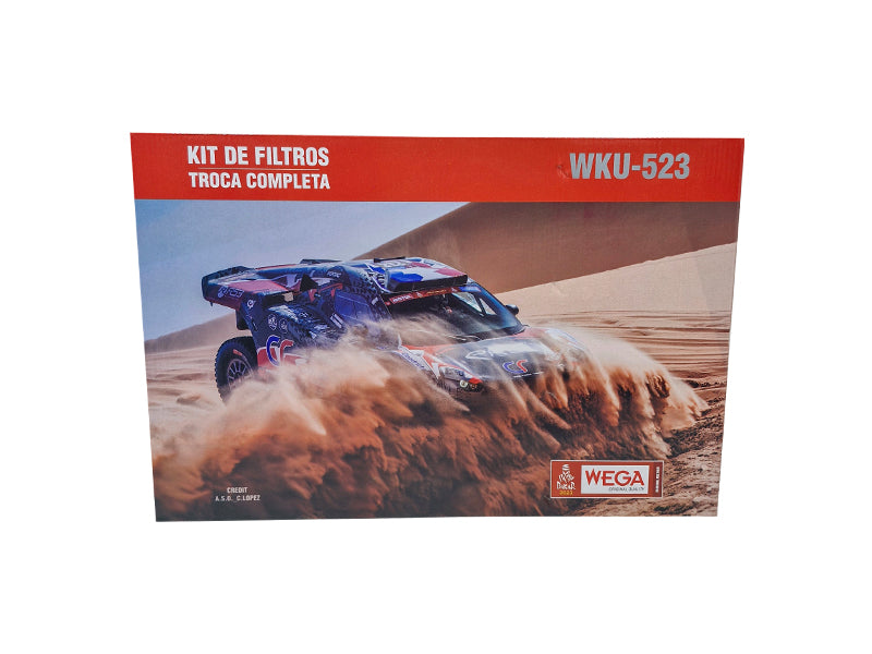 Kit  Filtro de Ar, Combustível, Óleo e Cabine - Wega - WKU-523 - (1)