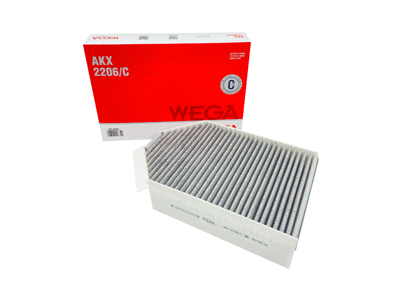 Filtro de Cabine com Carvão - Wega - AKX-2206/C - (1)