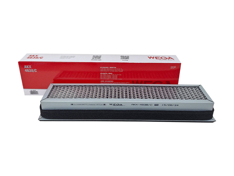 Filtro de Cabine com Carvão - Wega - AKX-4638/C - (1)